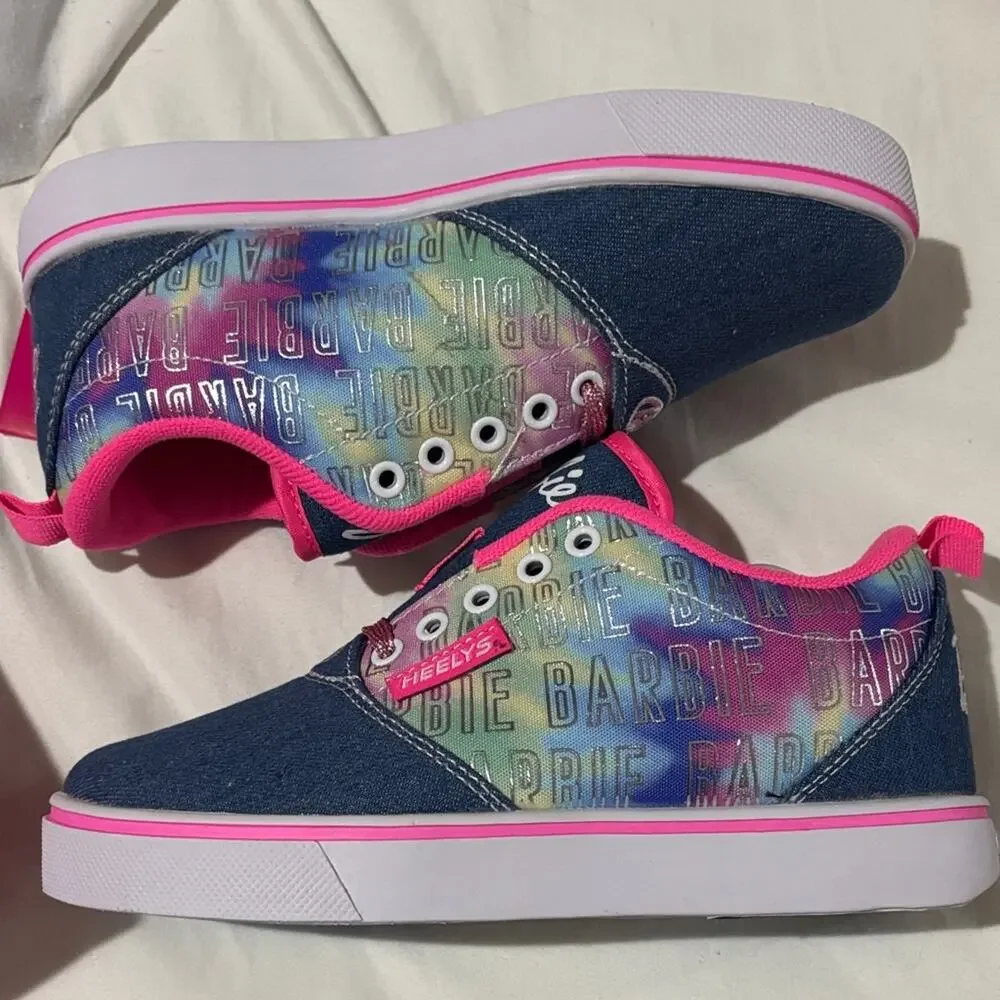 Heelys 3 Barbie Edition new in box never worn really cute subtle barbie theme